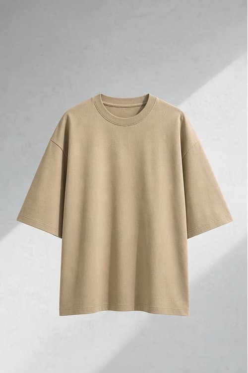 Relaxed Fit Streetwear Tee front view