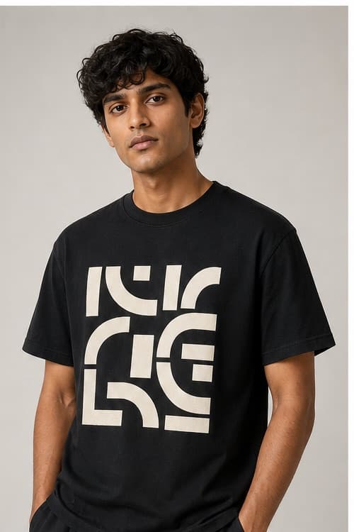 Typography Graphic Tee thumbnail 2