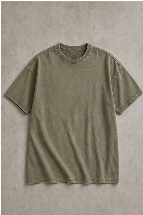 Vintage Washed T-Shirt front view